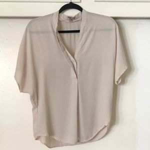 Forever 21 Cream Loose Blouse